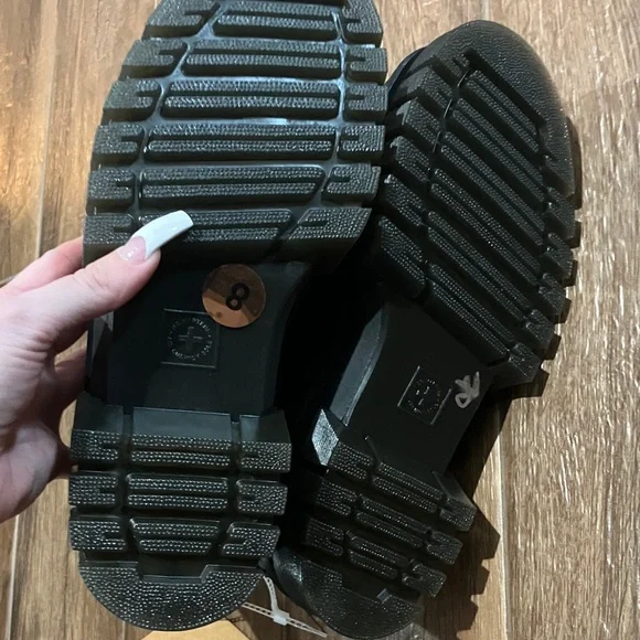 Dr. Martens Black Chunky Sole Boots - Picture 6 of 6